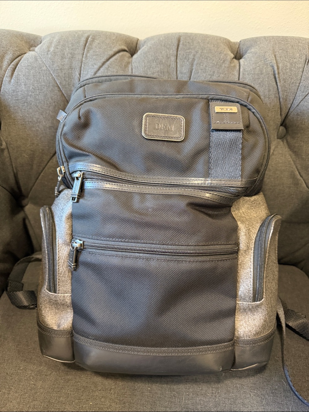 Tumi Black/grey Alpha Bravo Navigation Backpack